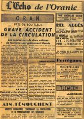 ECHO D ORANIE ORAN ST CLOUD LA SENIA